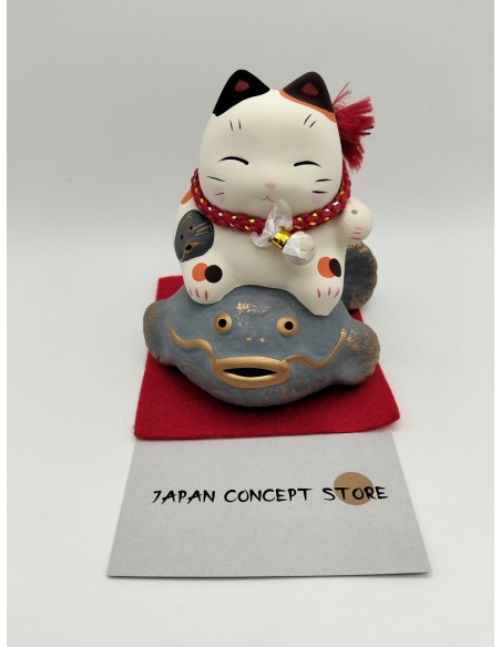 Manekineko japonés antisísmico | Gato de la suerte TAISHIN SEI