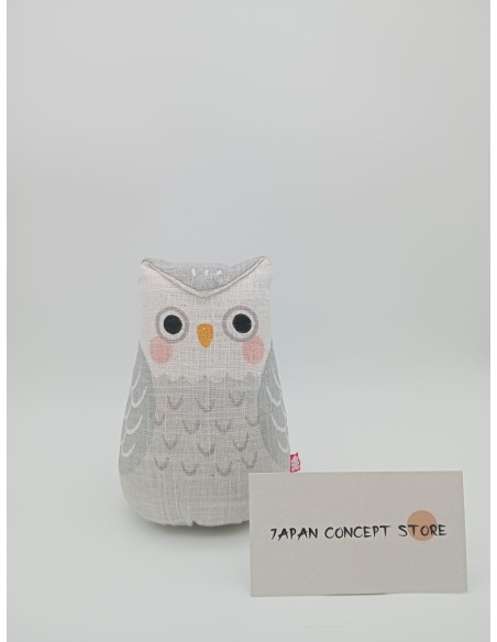 SHIRO FUKURO Lucky Owl | Muñeco japonés de cáñamo