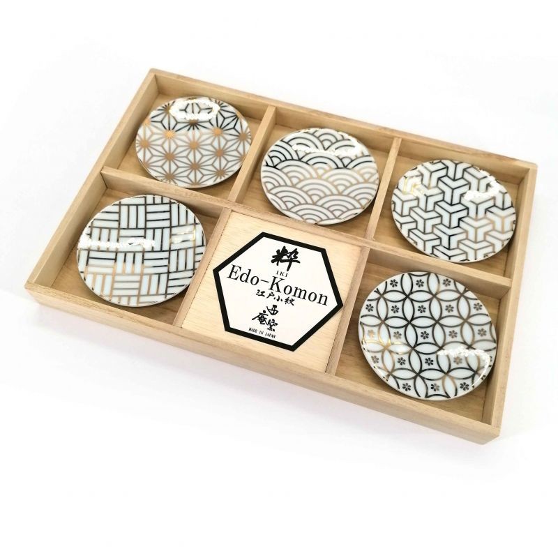 Set de 5 platos