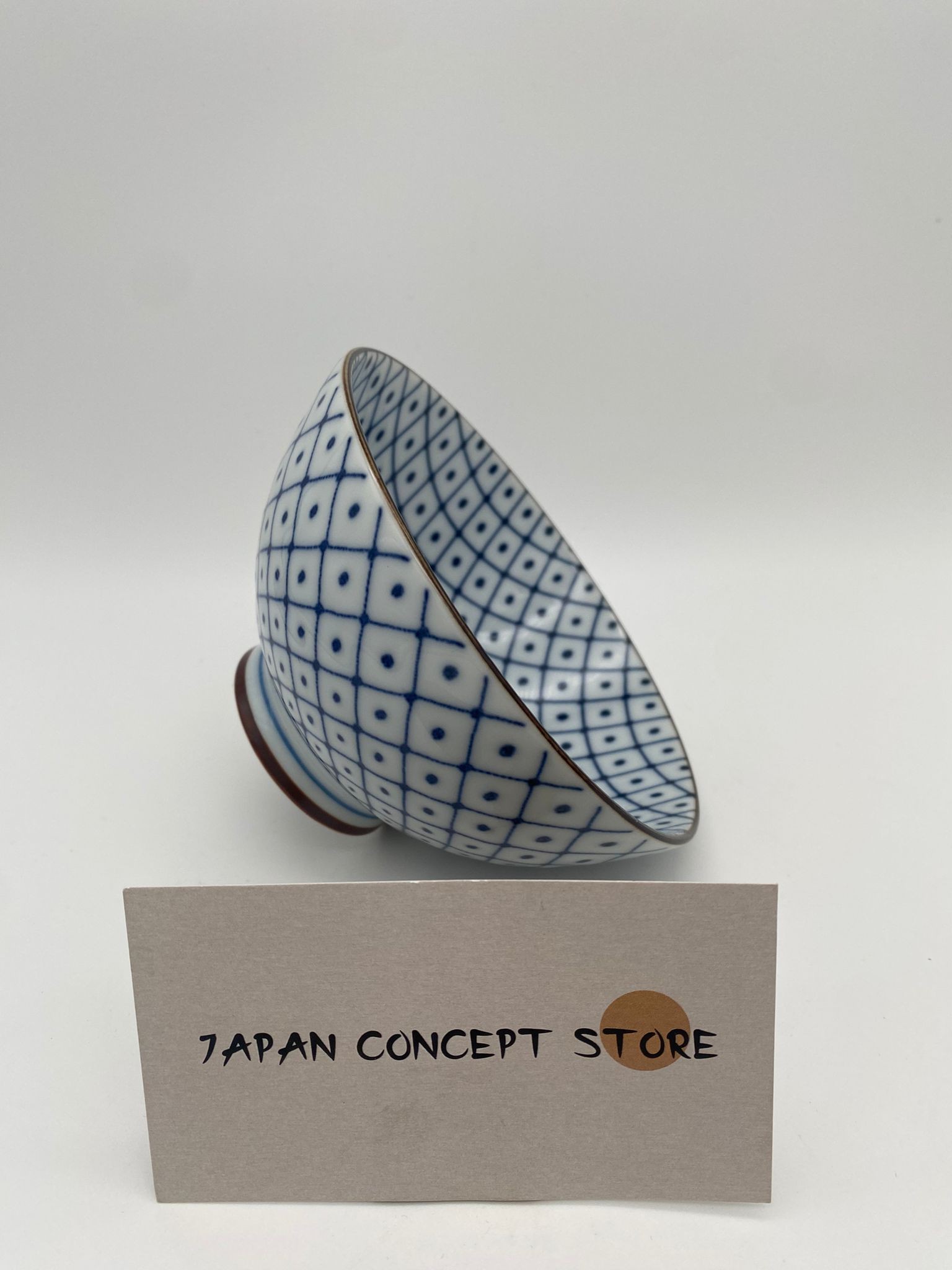 Cuenco Japonés de Arroz Azul Profundo | Diseño Tradicional - Imagen 2