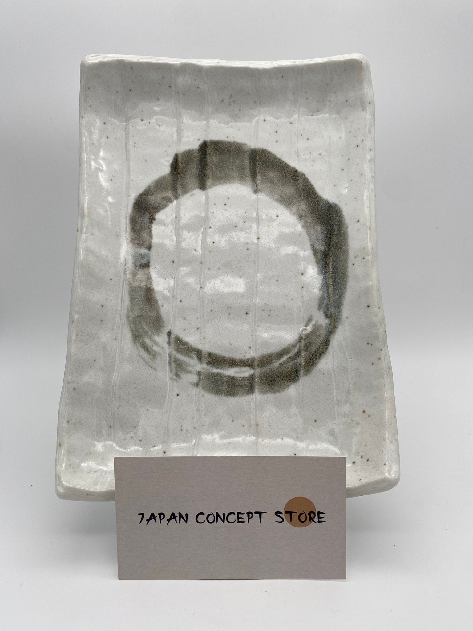 Plato rectangular japonés Burashi – Pureza y elegancia en cada presentación - Imagen 2