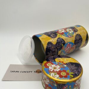 Lata de Té Japonesa NAOMI Metálica | Color y Diseño Contemporáneo 150gr
