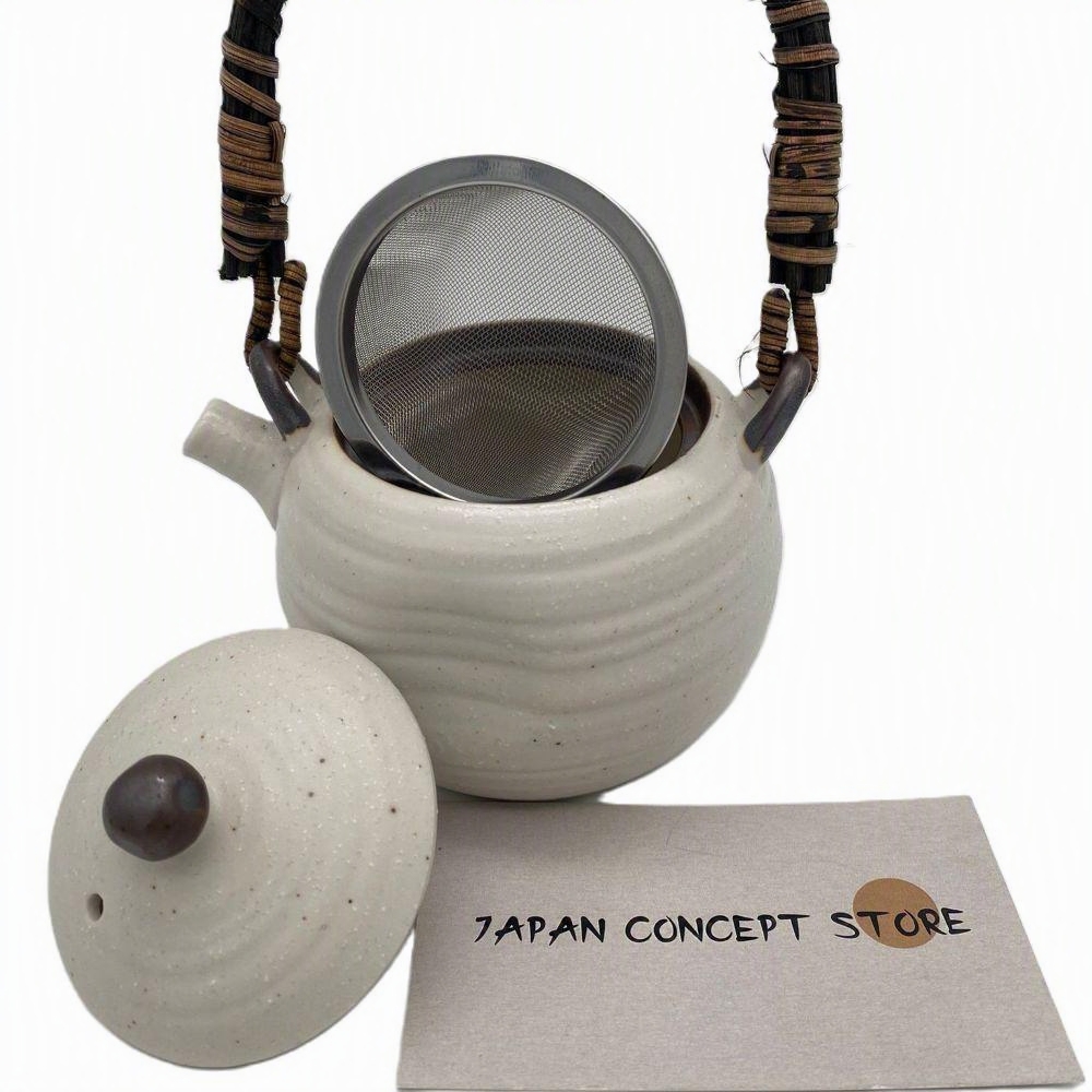 Tetera pequeña Iga Tama, color blanco crema, 220 ml - Imagen 2