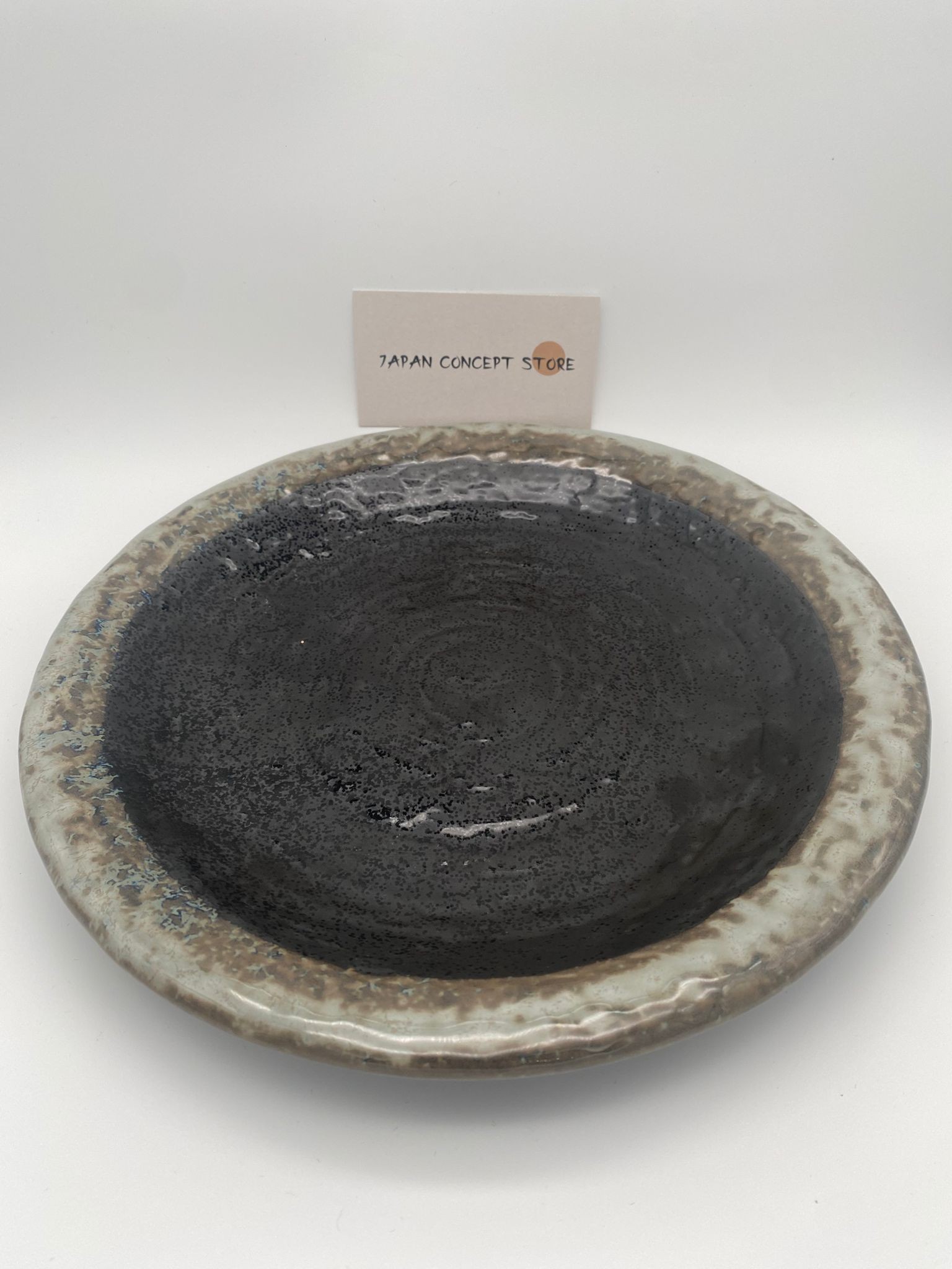 Plato redondo japonés Oboro – Elegancia atemporal - Imagen 2