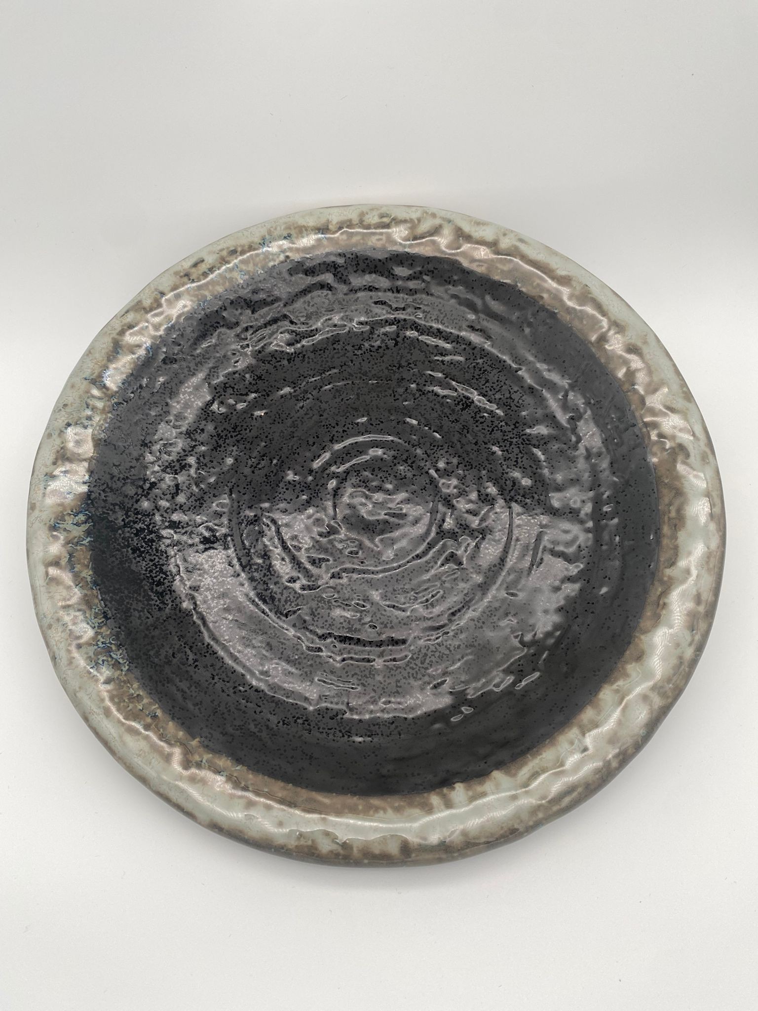 plato de cerámica japonesa Oboro