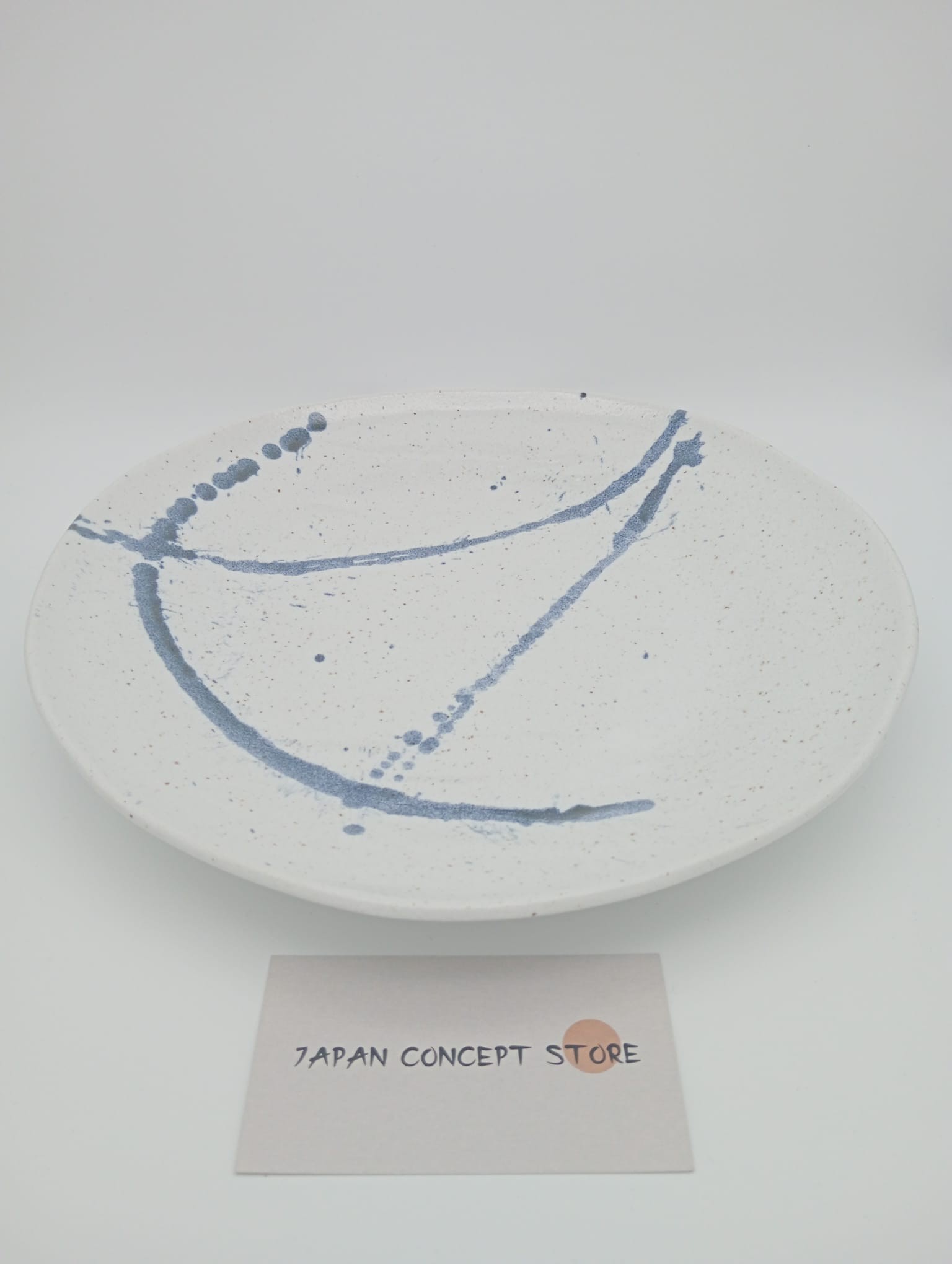 Plato redondo de cerámica japones