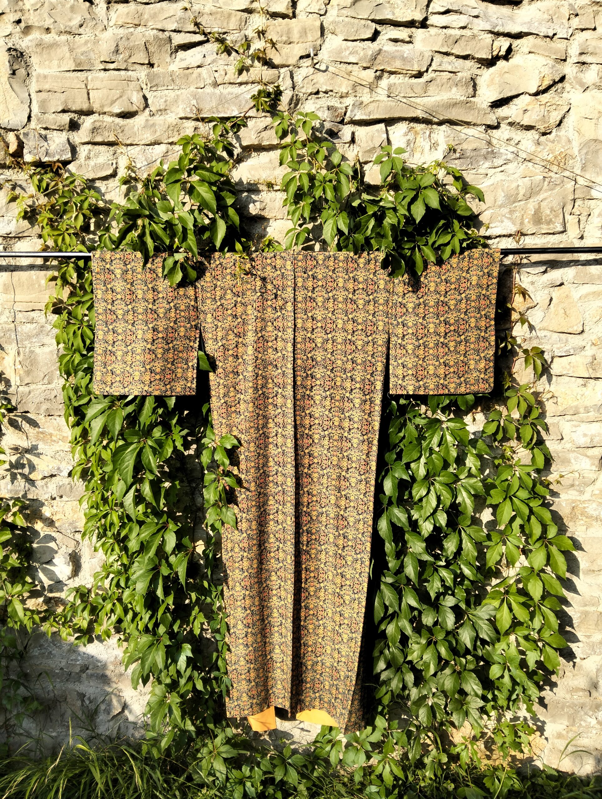 Kimono tradicional japonés largo de seda para mujer - Imagen 5