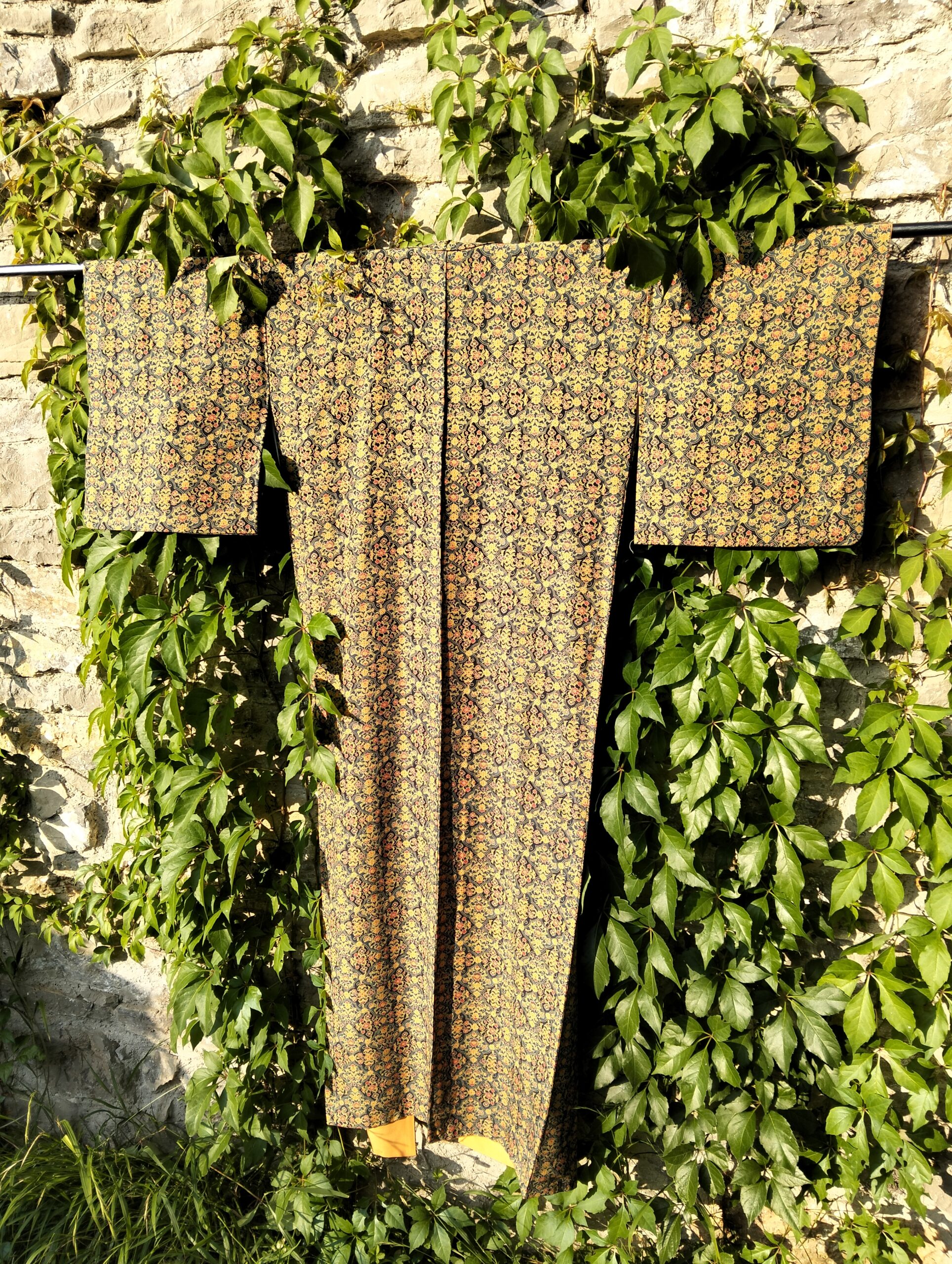 Kimono tradicional japonés largo de seda para mujer - Imagen 6