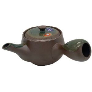 Tetera japonesa Banko ware verde Hana Mizuki 400 ml