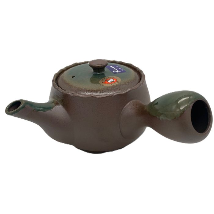 Tetera japonesa Banko ware verde Hana Mizuki 400 ml