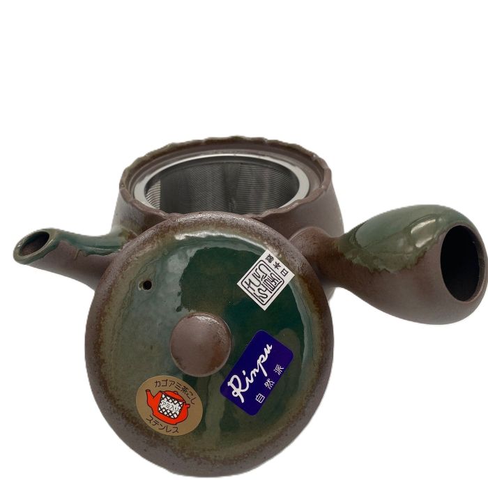 Tetera Japonesa Banko Ware Hana Mizuki Verde 400 ml – Kyusu Made in Japan - Imagen 3