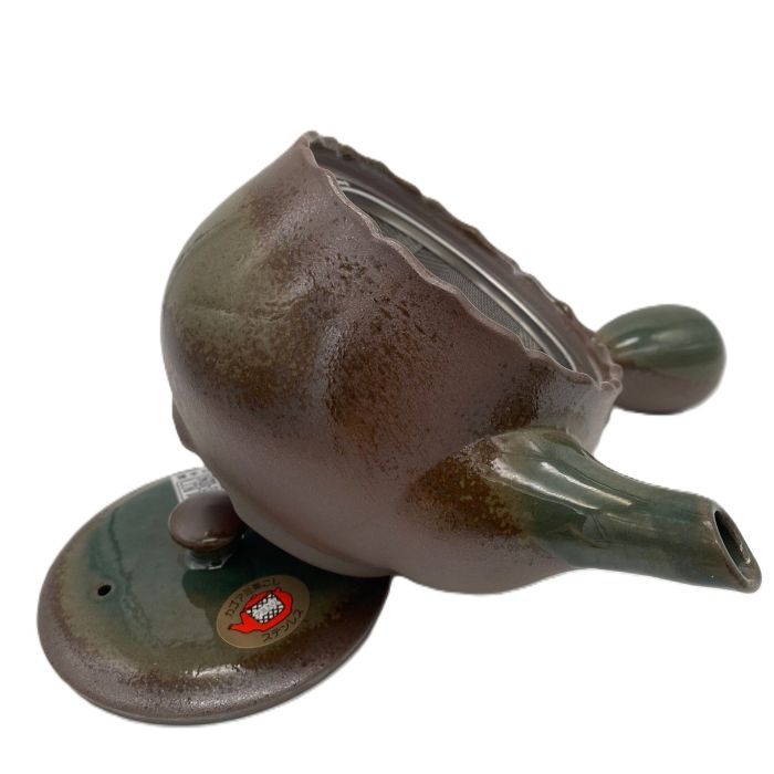 Tetera Japonesa Banko Ware Hana Mizuki Verde 400 ml – Kyusu Made in Japan - Imagen 4