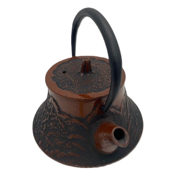 Tetera Japonesa de Hierro Fundido Marrón 0,25 L con Filtro – Made in Japan - Imagen 3