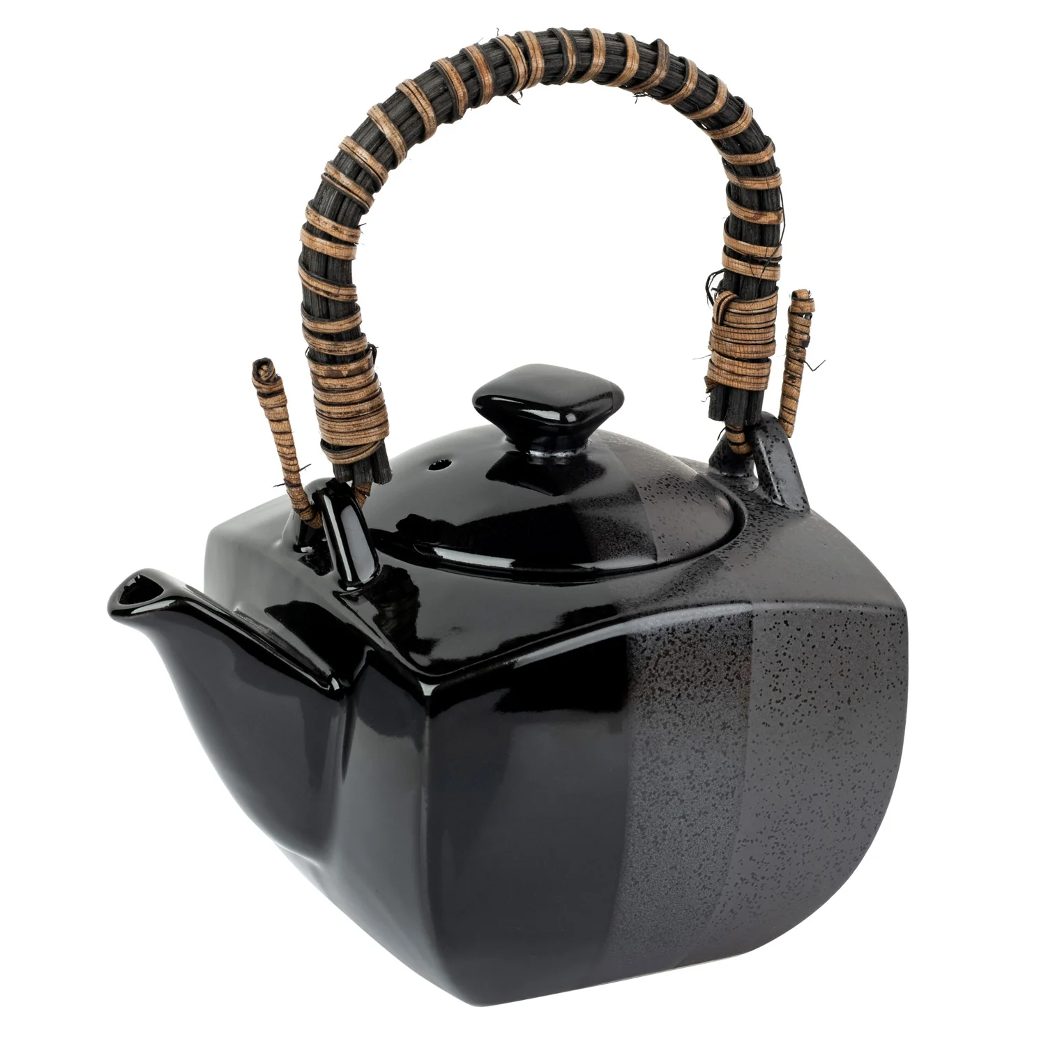 Juego de Té Negro Antracita 5 Piezas – Tetera 680 ml + 4 Tazas - Imagen 3
