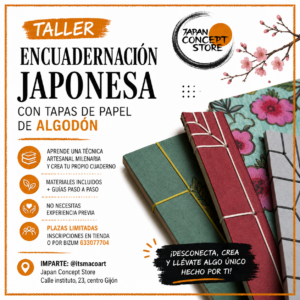 Taller de encuadernación japonesa tradicional