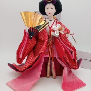 Muñeca Hinamatsuri japonesa auténtica – Antigüedad tradicional original