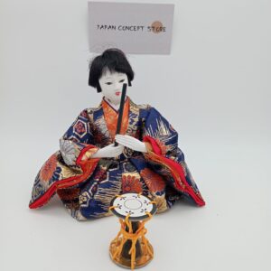 Muñeco Hinamatsuri músico kimono tradicional – Hina Ningyō