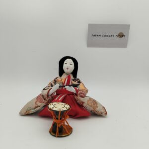 Muñeco Hinamatsuri músico kimono tradicional – Hina Ningyō