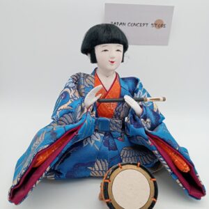 Muñeco Hinamatsuri músico kimono tradicional – Hina Ningyō