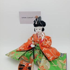 Muñeco Hinamatsuri músico kimono tradicional – Hina Ningyō