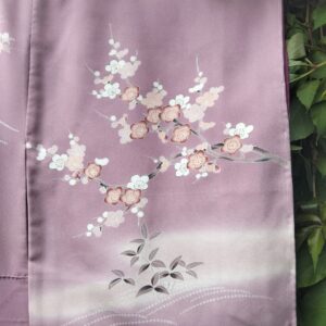 kimono seda rosa