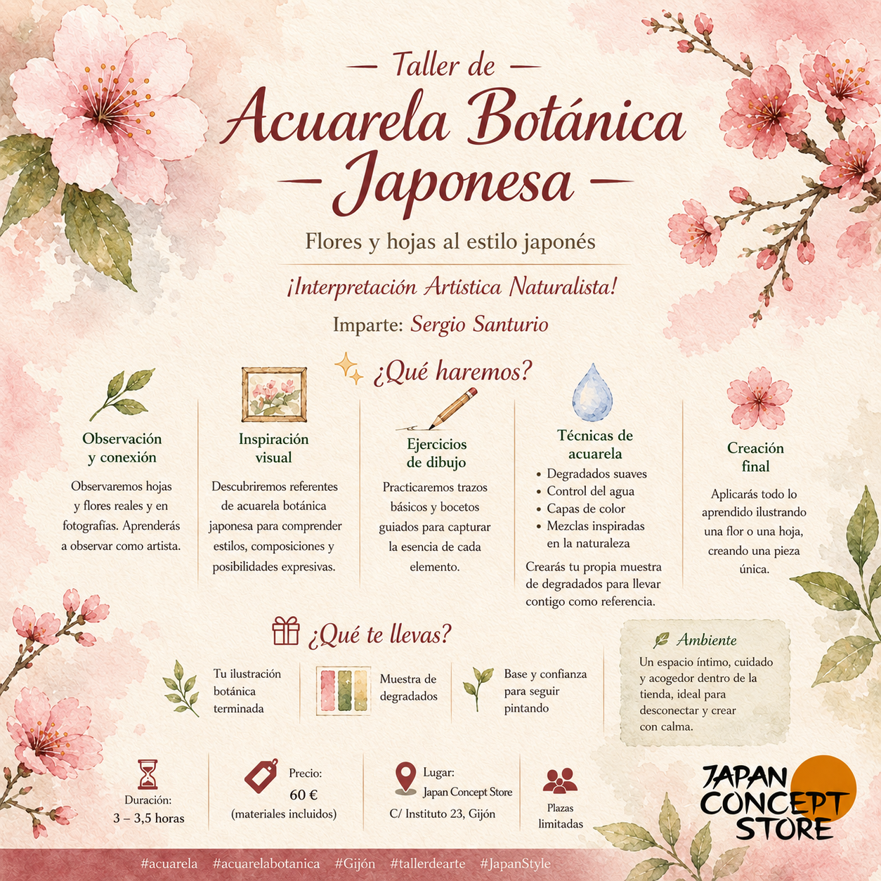 Taller de Acuarela Botánica