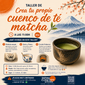 cuenco de té matcha