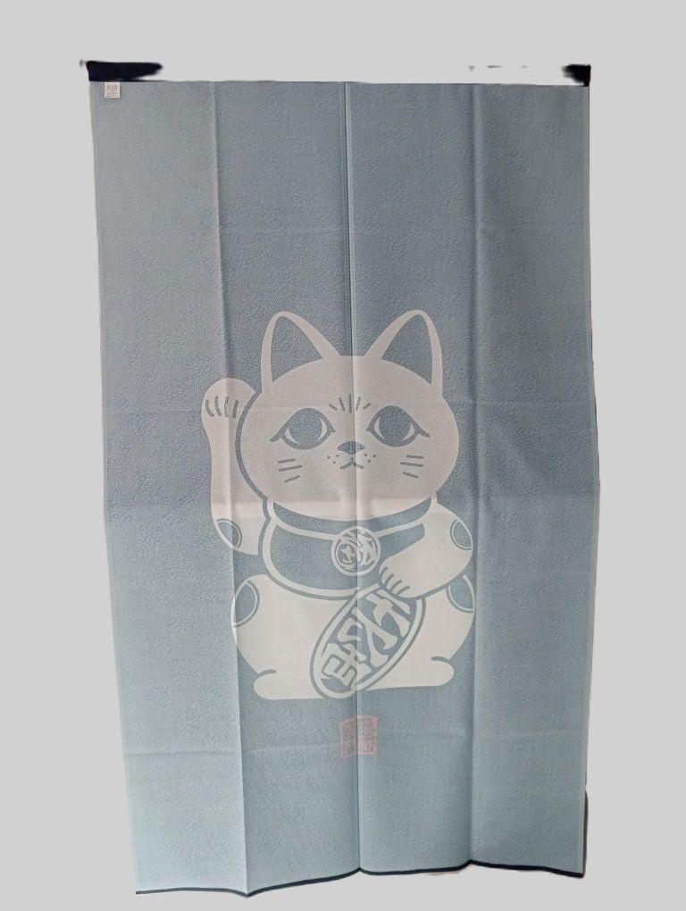 Noren cortina japonesa Maneki-neko Made in Japan - Imagen 3