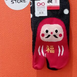 Tabi Daruma gris oscuro