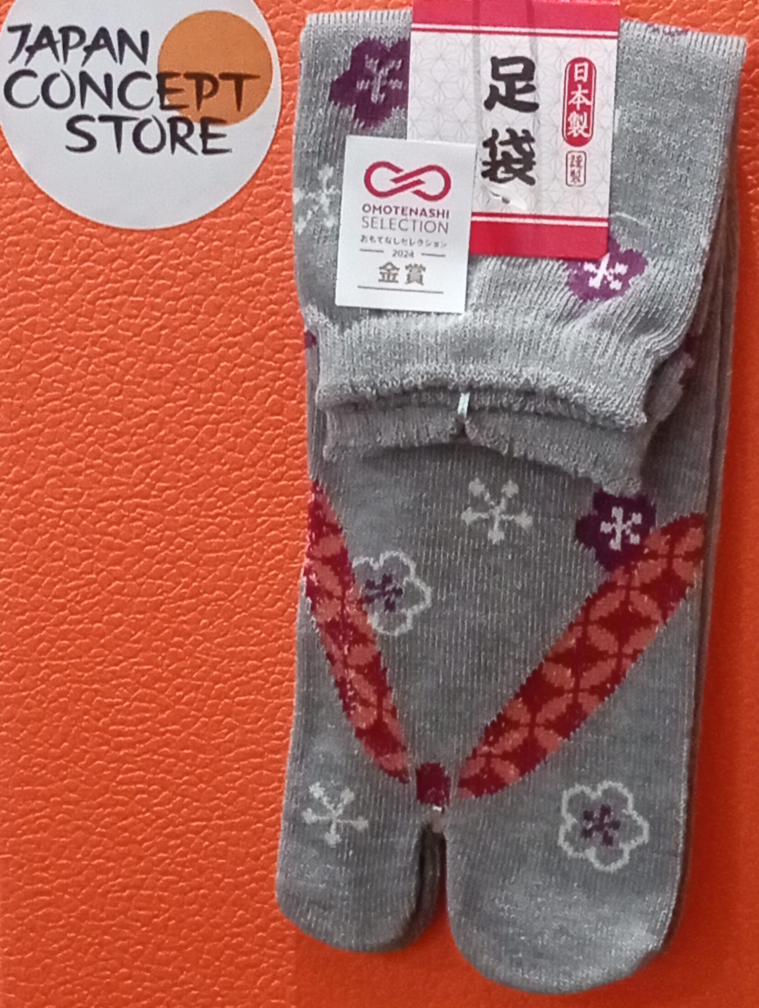 Tabi Geta Gris Oscuro