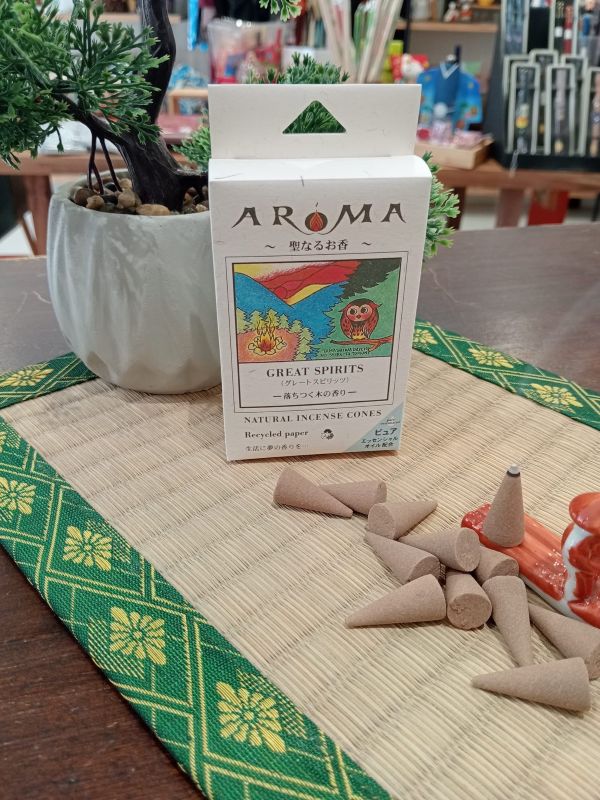 Incienso Natural en Conos Aroma - Great Spirits | Madera Relajante - Imagen 3