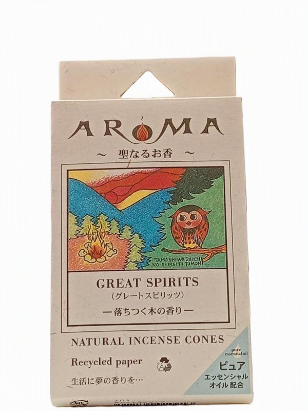 Incienso Natural en Conos Aroma – Great Spirits