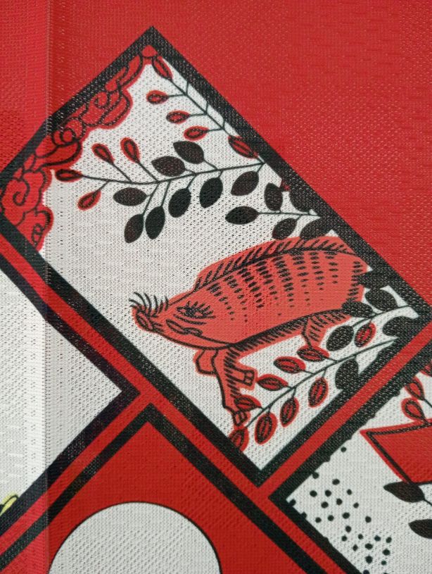 Noren Hanafuda Hinokigaki Made in Japan - Imagen 2