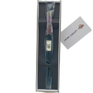Palillos Japoneses Kikusui Ishida Negros con Flores...