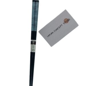 Palillos japoneses Wakasa Fish Black de 23 cm.