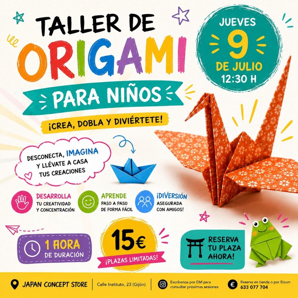 Taller Infantil de Origami