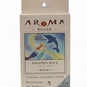 Conos de Incienso Natural Aroma - Dolphin Blue (Brisa Marina)