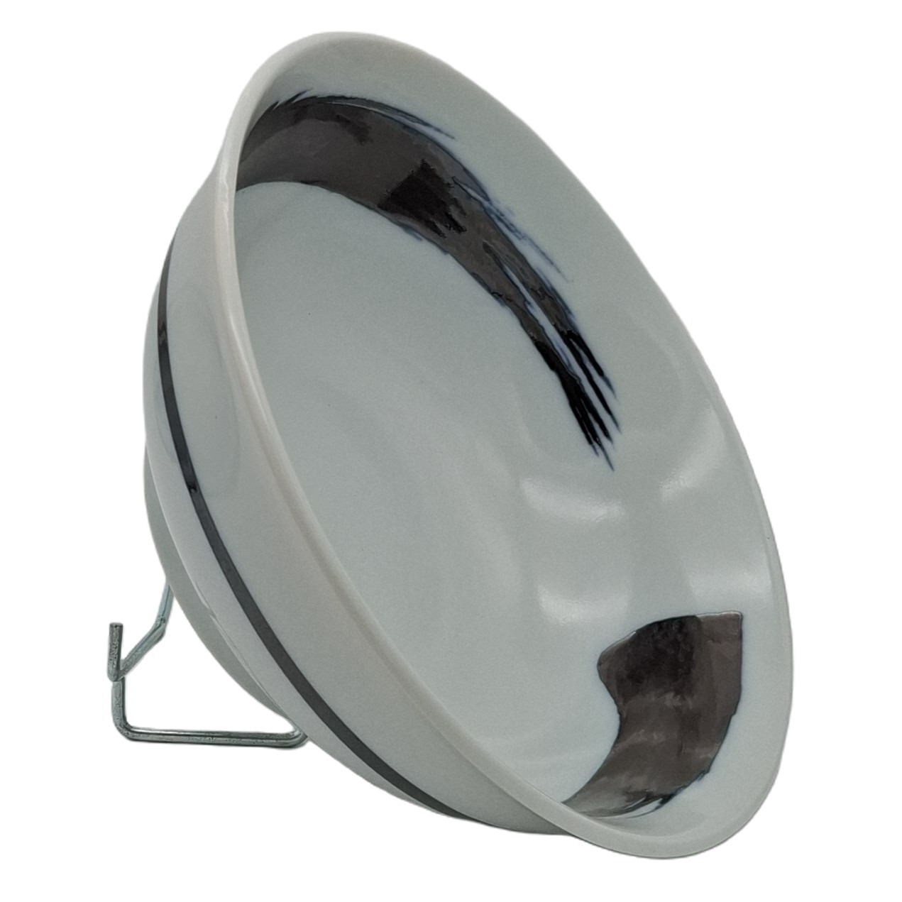 Cuenco de Ramen Japonés Pinceladas Negras – 20,2 cm - Imagen 4