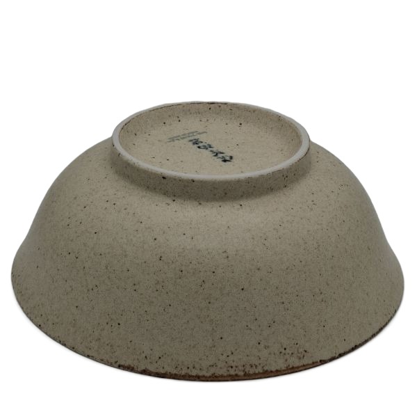 Cuenco de Ramen Japonés Beige Texturizado – 19,5 cm - Imagen 2