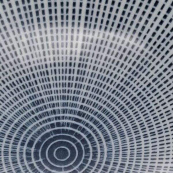 Cuenco de Ramen Japonés Rayas Azules – 24,5 cm - Imagen 3
