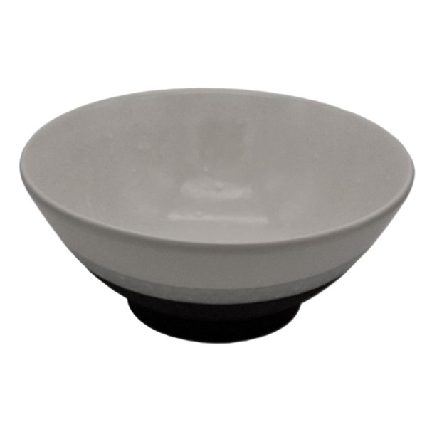 Cuenco de Ramen Japonés Tricolor Texturizado – 19 cm - Imagen 2