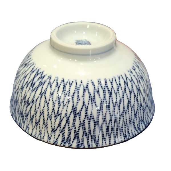 Cuenco Japonés Azul y Blanco – 11,8 cm - Imagen 3