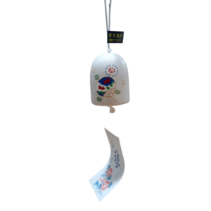 Campana de Viento Japonesa (Furin) de Cerámica - Brilla en la Oscuridad
