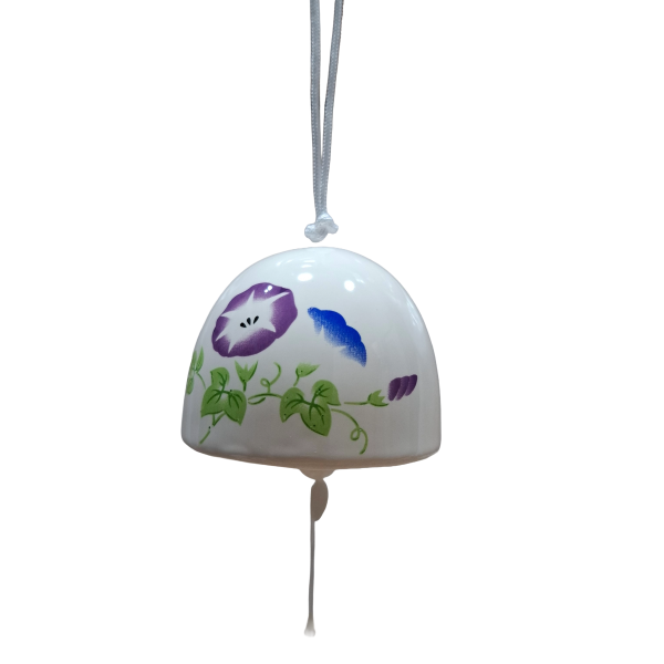 Campana de Viento Japonesa - Flores Asagao (4,3 cm) - Imagen 2