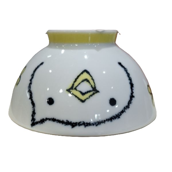 Cuenco Japonés para Arroz con Pollito Amarillo – 11,5 cm - Imagen 4