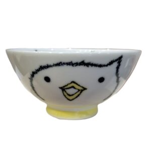 Cuenco Japonés para Arroz con Pollito Amarillo – 11,5 cm
