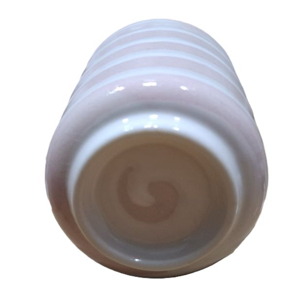 Taza Japonesa de Té Maki-Kyo Rosa y Blanca 170 ml – Cerámica Made in Japan - Imagen 3
