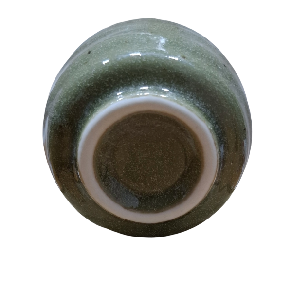 Taza Japonesa de Té Shibuso Taru Verde 170 ml – Cerámica Made in Japan - Imagen 2