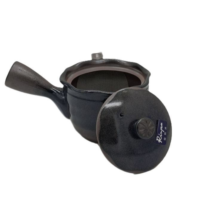 Tetera Japonesa Banko Ware Negra 300 ml – Kyusu Made in Japan - Imagen 2